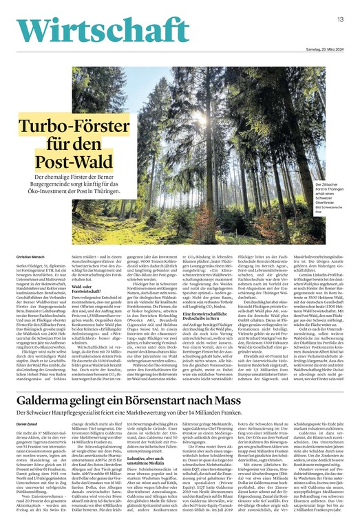 Turbo-Förster für den Post-Waldbild 01