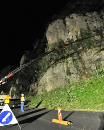 2010 Sicherheitsholzerei in der Nacht