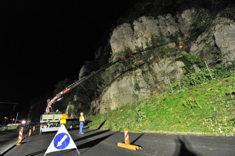 2010 Sicherheitsholzerei in der Nacht